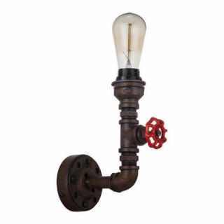 Kinkiet Italux Manila MBM-2846/1A RUST lampa ścienna 1x60W E27 rdzawy