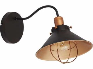 Kinkiet Nowodvorski Garret 6442 lampa ścienna oprawa loft 1x60W E27 brązowo/miedziany