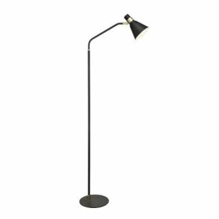 Lampa podłogowa Italux Biagio ML-H16079BFLK-1 1x40W E14 czarny mat/złota