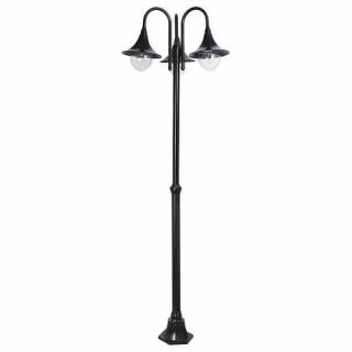 Lampa stojąca zewnętrzna Rabalux Konstanz 3x100W E27 IP44 czarna 8248