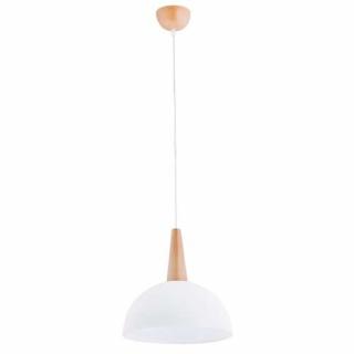 Lampa wisząca Alfa Fotyn 9725 zwis oprawa 1x60W E27 biała - wysyłka w 24h