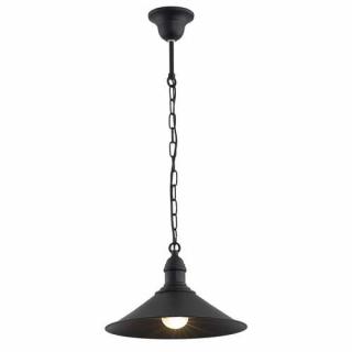 Lampa wisząca Argon Erba 631 metalowa 60W E27 czarna