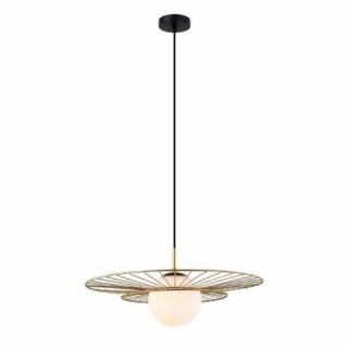 Lampa wisząca Italux Alison MDM-4001/1 GD 1x40W E27 złota