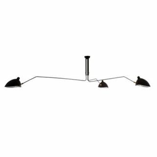 Lampa wisząca Italux Davis MDE610-3 zwis 3x60W E27 czarna