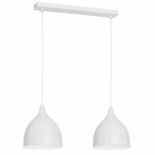 Lampa wisząca Luminex Noak Young 9428 lampa sufitowa zwis 2x60W E27 szara