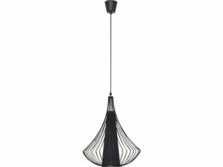 Lampa wisząca Nowodvorski Karen 4607 druciana zwis 1x40W E27 czarna