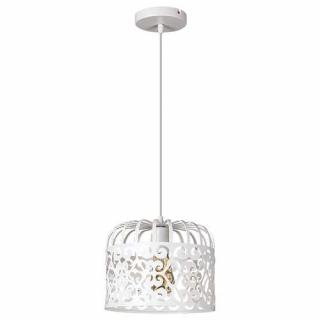 Lampa wisząca Rabalux Alessandra 2161 1x60W E27 biała