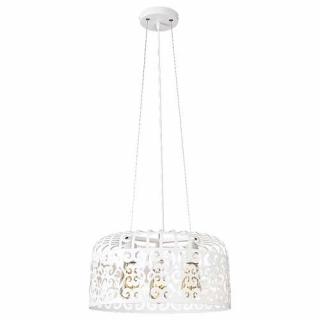 Lampa wisząca Rabalux Alessandra 2163 3x60W E27 biała