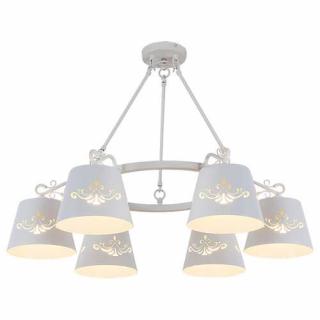 Lampa wisząca Rabalux Anna 2235 6x40W E14 biała - wysyłka w 24h