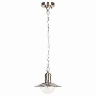 Lampa wisząca zewnętrzna Rabalux Oslo 1x60W E27 IP44 inox 8764