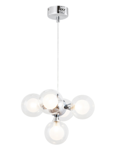 Lampa wisząca zwis oprawa Rabalux Briella 5X28W G9 2623