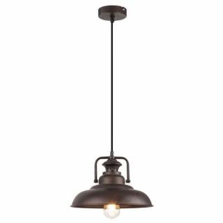 Lampa wisząca zwis oprawa Rabalux Kyle 1X60W E27 brązowa 2930