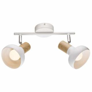 Listwa Candellux Puerto 92-62659 oprawa sufitowa 2x40W E14 biały