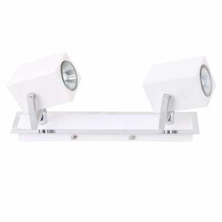 Listwa Italux Mateo FH31152AJA3 lampa ścienna sufitowa spot 2X35W GU10 biały / chrom