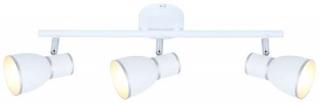 Listwa lampa sufitowa plafon spot Candellux Fido 3x40W E14 biała / chrom 93-63403