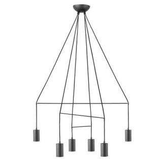 Listwa Nowodvorski Imbria 9677 lampa oprawa sufitowa 6x35W GU10 czarna