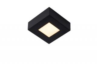 Lucide Brice-Led 28117/11/30 plafon lampa sufitowa 1x8W LED IP44 czarny