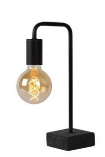 Lucide Lorin 45565/01/30 lampa stołowa lampka 1x40W E27 czarna