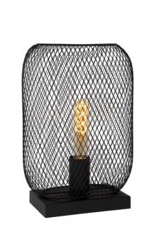 Lucide Mesh 78592/01/30 lampa stołowa lampka 1x60W E27 czarna