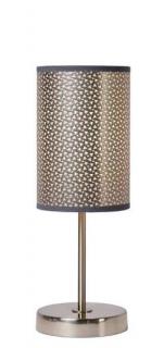 Lucide Moda 08500/81/36 lampa stołowa lampka 1x60W E27 srebrna