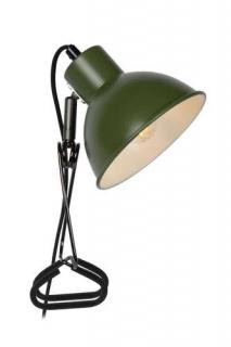 Lucide Moys 45987/01/33 lampa stołowa lampka 1x40W E27 zielona