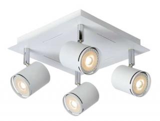 Lucide Rilou 26994/20/31 plafon lampa sufitowa 4x4.5W GU10 LED biała