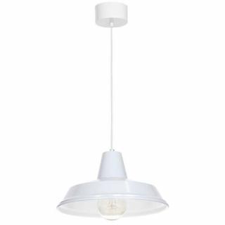 Luminex Call 4044 lampa wisząca zwis 1x60W E27 biały
