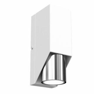 Luminex Wall 3105 kinkiet lampa ścienna 1xx8W GU10 biała/srebrna