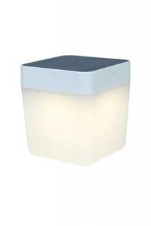 Lutec Table Cube 6908001331 lampa stojąca zewnętrzna 1x1W LED 3000K IP44 biały