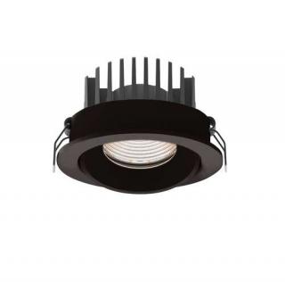 Maxlight Cyklop H0095 oczko lampa wpuszczana downlight 1x12W LED 3000K czarny