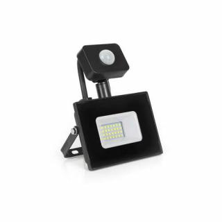 Naświetlacz / Halogen LED Lumax Heda Floodlight HFL120NS 20W 1600lm 4000K 120° IP44 czujnik ruchu PIR czarny - wysyłka w 24h