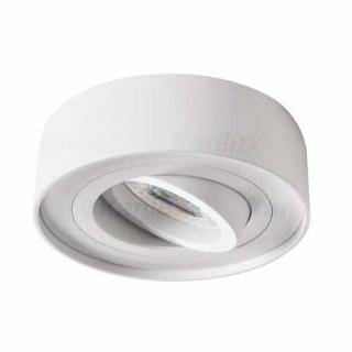 Oczko halogenowe Kanlux Mini Bord DLP-50-W 28782 lampa sufitowa wpuszczana downlight 1x35W GU10/Gx5,3 białe