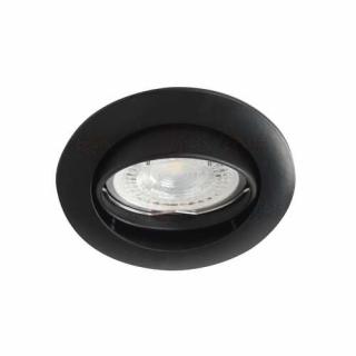 Oczko halogenowe Kanlux Vidi 25996 lampa sufitowa wpuszczana downlight 1x50W Gx5,3 czarne