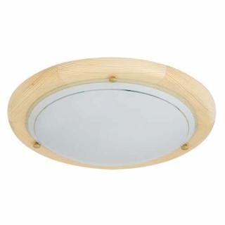 Plafon lampa sufitowa / ścienna Rabalux Ufo 1x60W E27 buk 5411