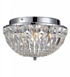 Plafon Markslojd Estelle 105796 oprawa sufitowa 3x28W G9 IP44 chrom - wysyłka w 24h