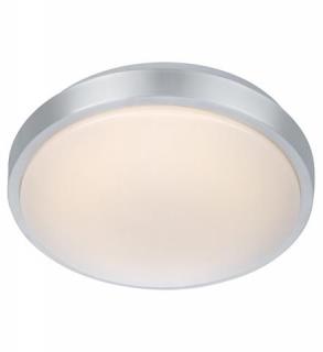 Plafon Markslojd Moon 105958 oprawa sufitowa 1x9W LED IP44 aluminium/biały