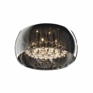 Plafon Zuma Line Crystal C0076-06X-F4FZ lampa sufitowa kryształowa wisząca 50 cm 6x40W G9 chrom