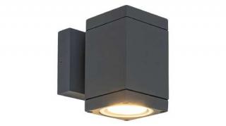 Rabalux Buffalo 7887 kinkiet zewnętrzny lampa ścienna ogrodowa IP54 1x35W GU10 antracyt/przeźroczysty