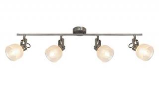 Rabalux Francis 5440 plafon lampa sufitowa 4x28W E14 chrom/transparentny