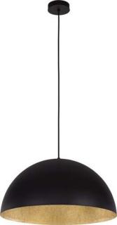 Sigma Sfera 30137 lampa wisząca zwis 1x60W E27 czarno-złota - wysyłka w 24h