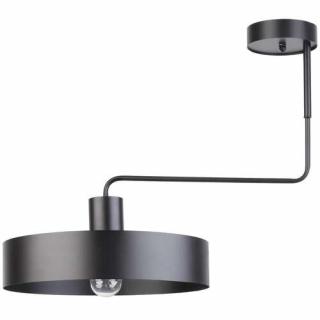 Sigma Vasco 1 31549 plafon lampa sufitowa 1x60W E27 czarny - wysyłka w 24h