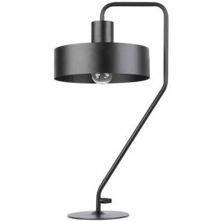Sigma Vasco 50118 lampka stołowa 1x60W E27 czarna