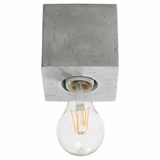 Sollux Abel SL.0681 plafon lampa sufitowa 1x60W E27 szara