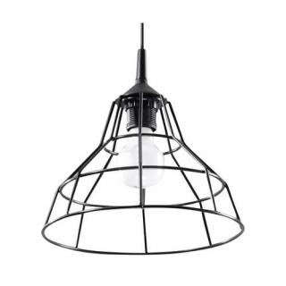 Sollux Anata SL.0146 Lampa wisząca zwis 1x60W E27 czarna