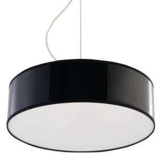 Sollux Arena 35 SL.0115 Lampa wisząca zwis 2x60W E27 czarna