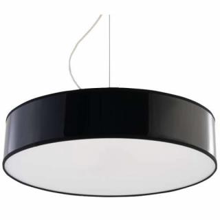 Sollux Arena 45 SL.0118 Lampa wisząca zwis 3x60W E27 czarna