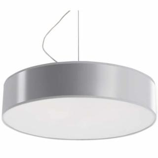 Sollux Arena 45 SL.0119 Lampa wisząca zwis 3x60W E27 szarna