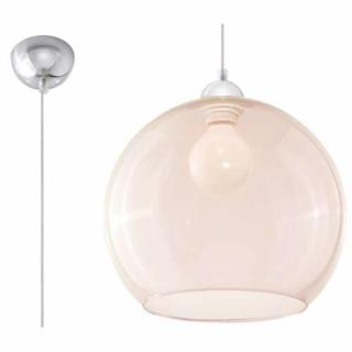 Sollux Ball SL.0249 Lampa wisząca zwis 1x60W E27 szampański