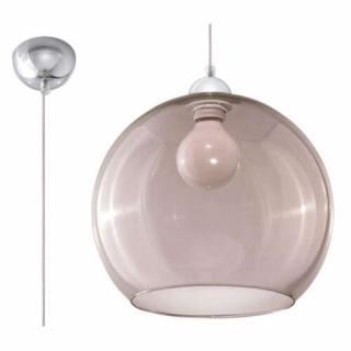 Sollux Ball SL.0250 Lampa wisząca zwis 1x60W E27 grafit