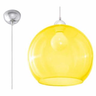 Sollux Ball SL.0252 Lampa wisząca zwis 1x60W E27 żółta